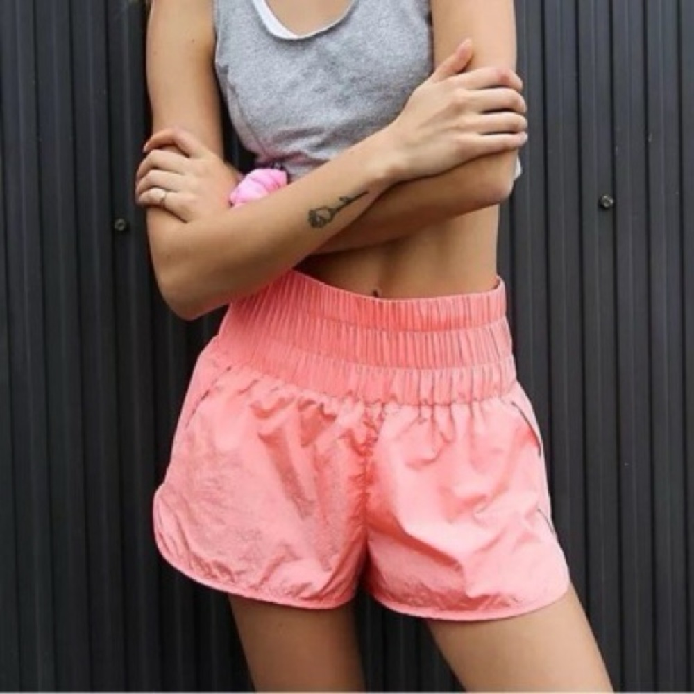 NWT! FP Movement Way Home Shorts in Papaya XS